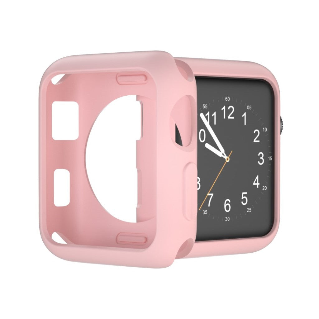 Vildt Fed Apple Watch Series 1-3 42mm Silikone Cover - Pink#serie_7