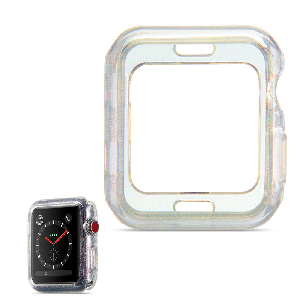 Grøn Apple Watch Series 1-3 38mm Silikone Cover#serie_3