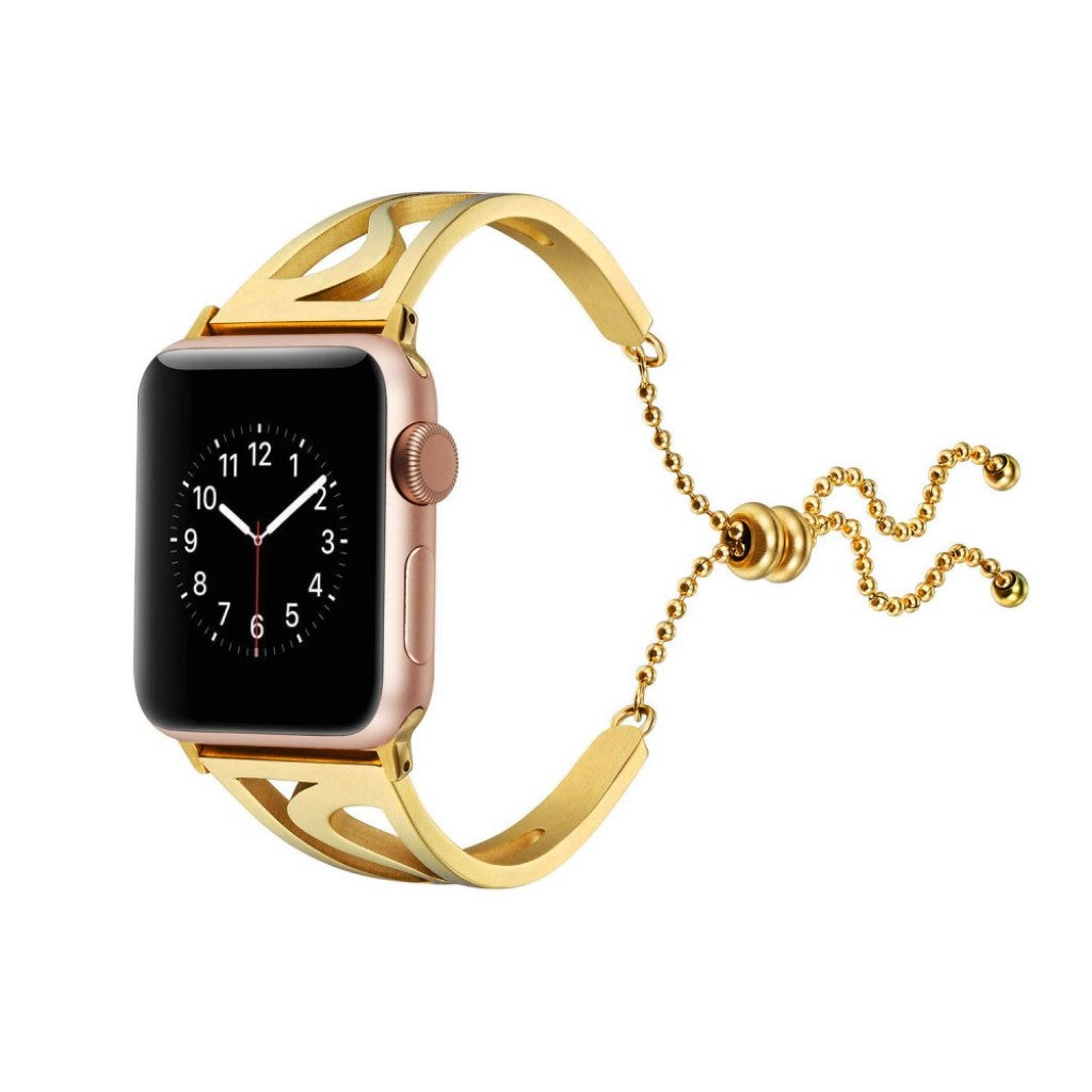 Meget pænt Apple Watch Series 4 40mm Metal Rem - Guld#serie_2