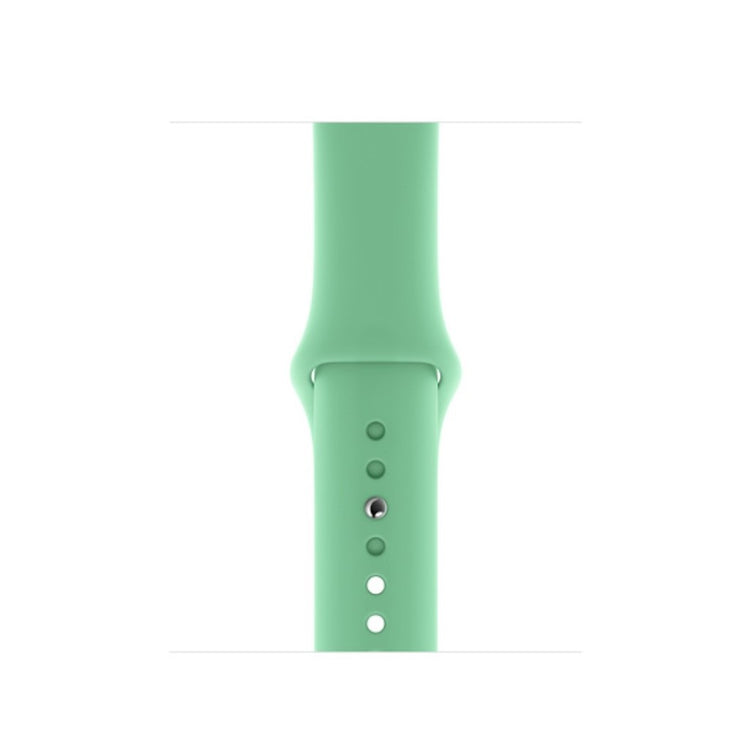 Vildt sejt Apple Watch Series 4 40mm Silikone Rem - Grøn#serie_15