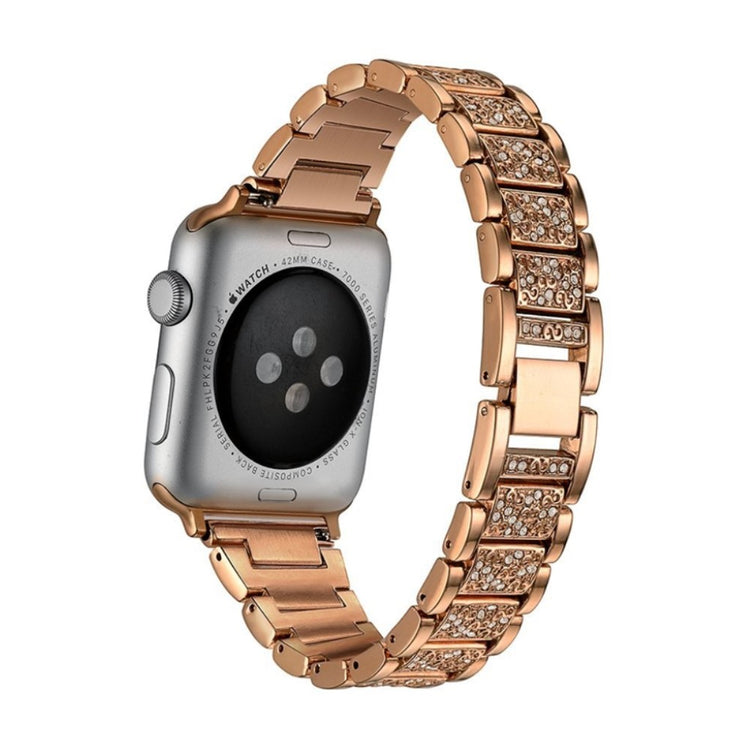 Helt vildt godt Apple Watch Series 4 40mm Metal Rem - Pink#serie_3