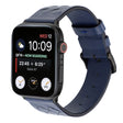 Correa tejida de cuero auténtico para Apple Watch Series 4 de 40 mm 