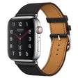 Correa de cuero auténtico para Apple Watch Series 4 de 44 mm 
