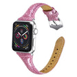 Correa de cuero auténtico para Apple Watch Series 5 de 40 mm 