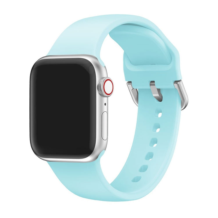 Vildt holdbart Apple Watch Series 5 40mm Silikone Rem - Grøn#serie_7