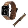 Correa de reloj de cuero auténtico Apple Watch Series 5 40 mm X-Line-Line 