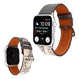 Correa de cuero auténtico para Apple Watch Series 5 de 40 mm 