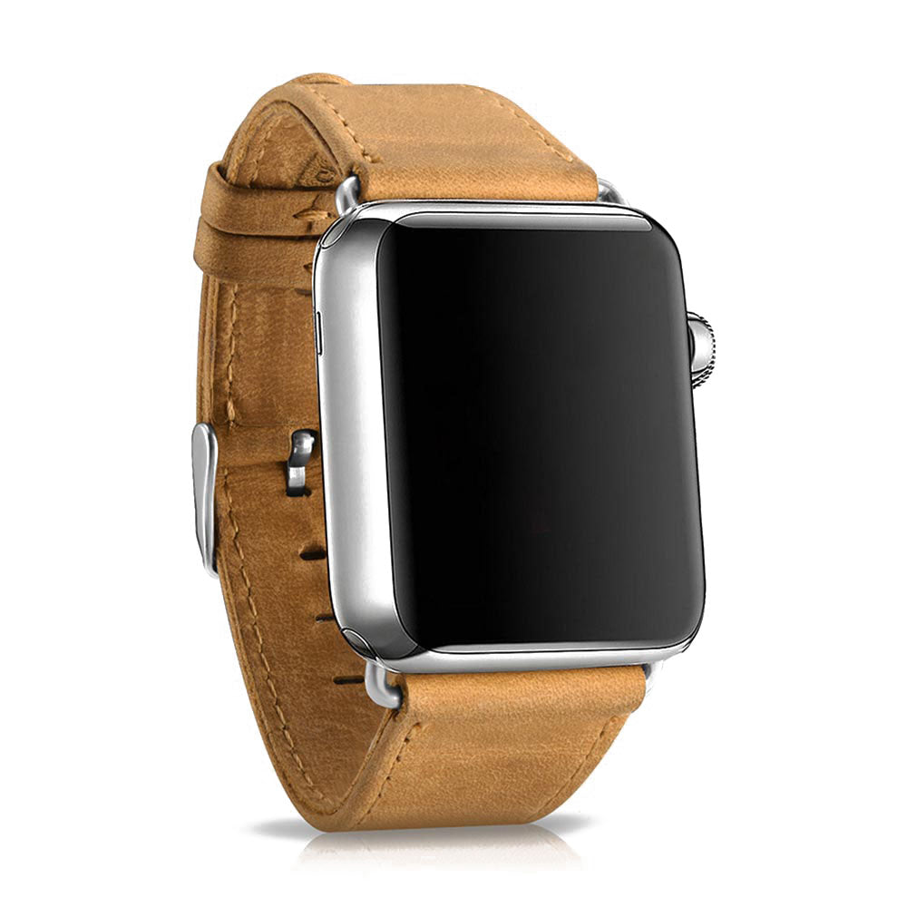 Vildt fantastisk Apple Watch Series 5 40mm Ægte læder Rem - Brun#serie_2