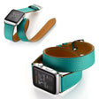 Correa de reloj Apple Watch Series 5 de 40 mm de cuero auténtico con textura de palma 