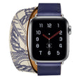 Correa de reloj de cuero auténtico con diseño Apple Watch Series 5 de 40 mm 