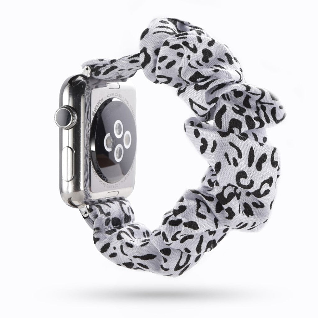 Super fed Apple Watch Series 5 40mm Nylon Rem - Hvid#serie_2