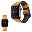 Apple Watch Series 5 / 4 40mm correa de reloj de cuero con costura única 