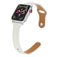 Correa de reloj de cuero auténtico Apple Watch Series 5 de 44 mm 