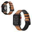 Correa de reloj de cuero auténtico Apple Watch Series 5 de 44 mm 