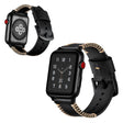 Correa de piel de cresta fría para Apple Watch Series 5 de 44 mm 