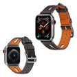 Correa de piel de vacuno para Apple Watch Series 5 de 44 mm 