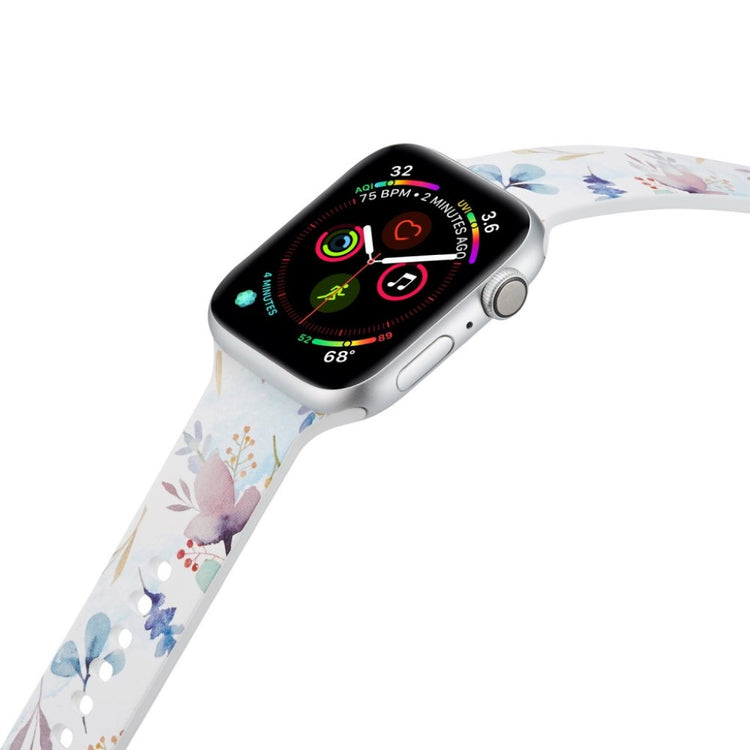 Super flot Apple Watch Series 5 44mm Silikone Rem - Flerfarvet#serie_7