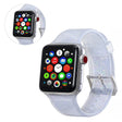 Correa de reloj de silicona con polvo flash Apple Watch Series 5 / 4 de 44 mm 