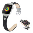 Correa de cuero auténtico para Apple Watch Series 5 / 4 44 mm 