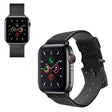 Correa de cuero auténtico en forma de M para Apple Watch Series 5 / 4 44 mm 