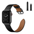 Increíblemente Dulce Apple Smartwatch Cuero Auténtico Universal Correa Reloj