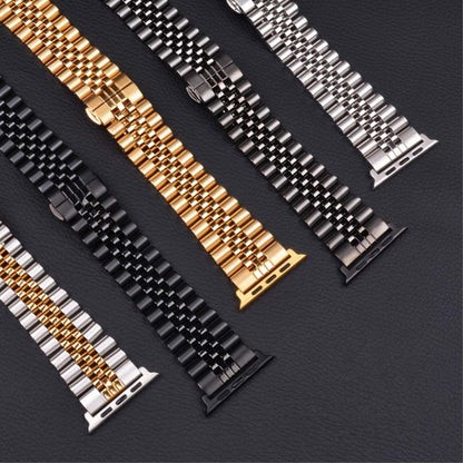 Helt vildt elegant Universal Apple Metal Rem - Guld#serie_2