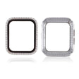Apple Watch Series 6 / 5 44mm Marco con decoración de strass y cristal templado 