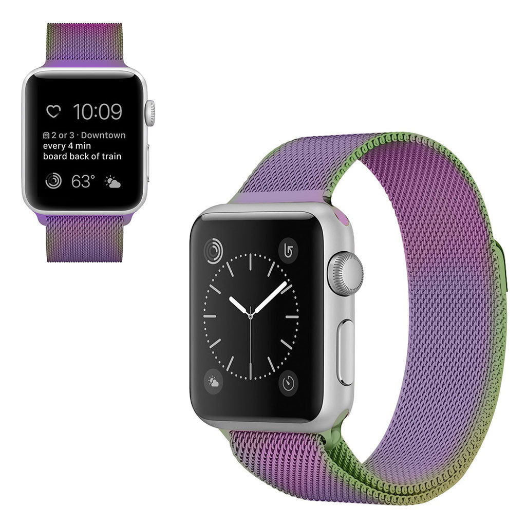  Apple Watch Series 6 44mm / Apple Watch Series 5 44mm Metal Rem - Flerfarvet#serie_10