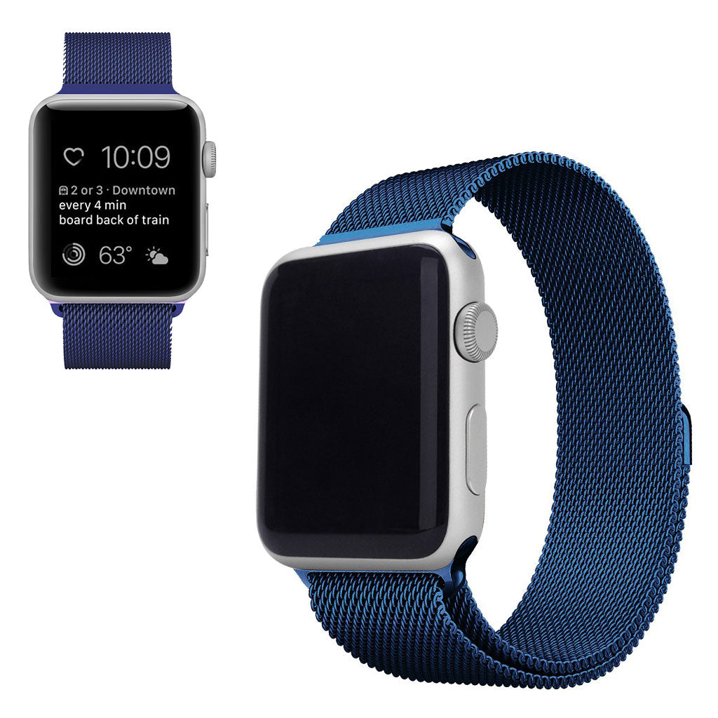  Apple Watch Series 6 44mm / Apple Watch Series 5 44mm Metal Rem - Blå#serie_12