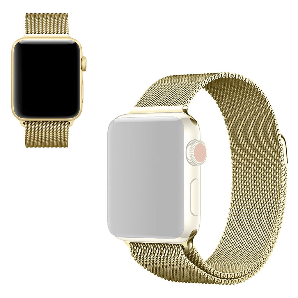  Apple Watch Series 6 44mm / Apple Watch Series 5 44mm Metal Rem - Guld#serie_8