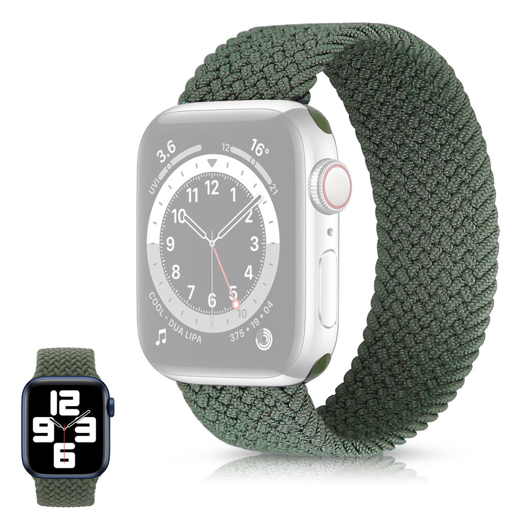 Helt vildt cool Universal Apple Nylon Rem - Grøn#serie_3