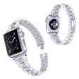 Absolutamente Fiable Apple Smartwatch Metal Y Estrás Universal Correa Reloj