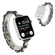 Correa de acero inoxidable + cuero para Apple Watch Series 6 / 5 40mm 