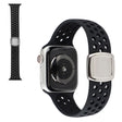 Apple Watch 40mm doble tono en correa de reloj de silicona multiagujero 