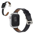 Correa de reloj de piel con diseño de rosca para Apple Watch de 40 mm 