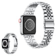 Apple Watch 40mm correa de reloj de acero inoxidable de cinco cuentas 