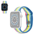 Apple Watch 40mm correa de reloj de silicona color arco iris 