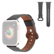 Apple Watch 42 mm - 44 mm correa de reloj de cuero auténtico - 44 mm correa de reloj de cuero auténtico 