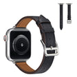 Apple Watch 42mm - 44mm correa de reloj de cuero simple - 44mm correa de reloj de cuero simple 