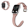Apple Watch 42mm - 44mm correa de reloj de piel con textura de lichi - 44mm correa de reloj de piel con textura de lichi 