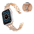 Absolutamente Resistente Apple Smartwatch Metal Y Estrás Universal Correa Reloj
