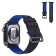 Apple Watch 42mm - 44mm correa de reloj de nylon de doble color - 44mm correa de reloj de nylon de doble color 