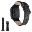 Apple Watch 42mm - 44mm correa de reloj de piel con textura de serpiente - 44mm correa de reloj de piel con textura de serpiente 