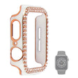 Funda de estrás de doble color para Apple Watch 44mm 