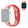 Apple Watch 42mm - 44mm correa de reloj de silicona color arco iris - 44mm correa de reloj de silicona color arco iris 