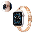 Apple Watch 42 mm /  44 mm correa de reloj de aleación de aluminio con decoración de brillantes 