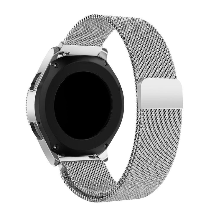 Glimrende Samsung Galaxy Watch (46mm) Metal Rem - Sølv#serie_164
