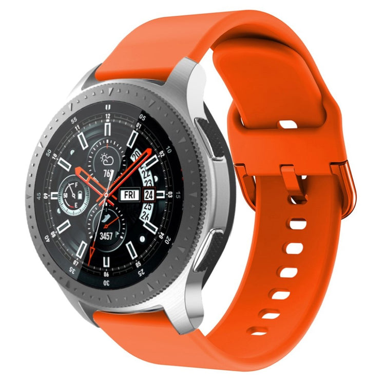 Meget kønt Samsung Galaxy Watch (46mm) Silikone Rem - Orange#serie_5