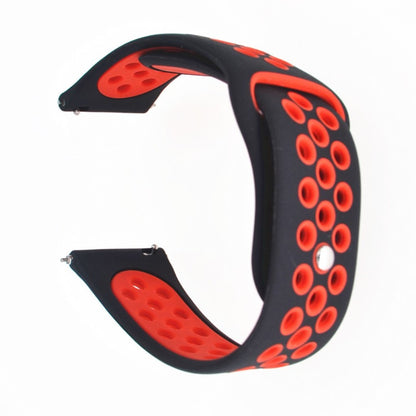 Super pænt Samsung Galaxy Watch Active Silikone Rem - Sort#serie_13