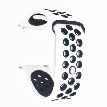 Super pænt Samsung Galaxy Watch Active Silikone Rem - Hvid#serie_2